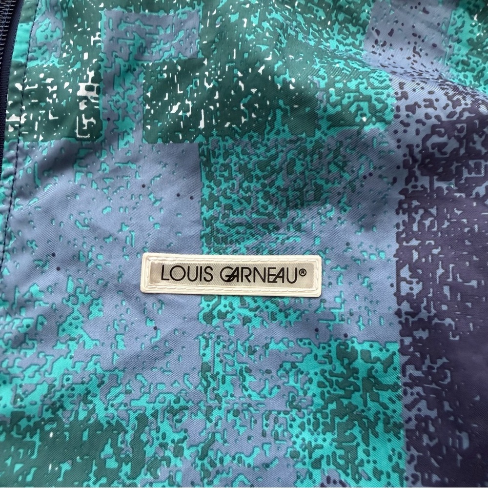 VINTAGE 90s retro Louis Garneau windbreaker - M - Picture 9 of 16